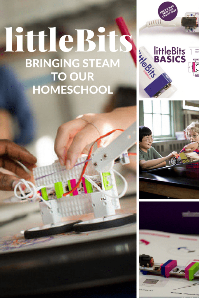 littleBits bringing STEAM to your homeschool or classroom.