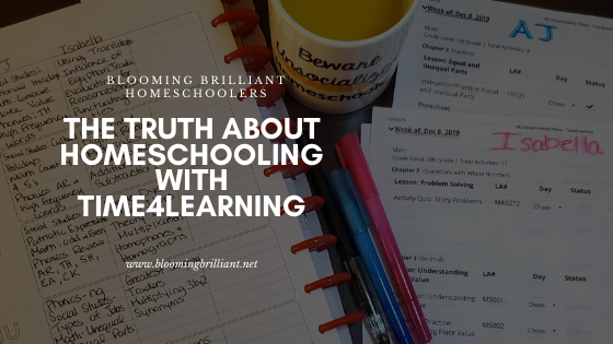 The Truth About Homeschooling with Time4Learning