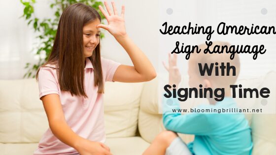 Teaching American Sign Language with Signing Time