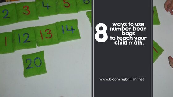 8 Ways to Use Number Bean Bags to Teach Math