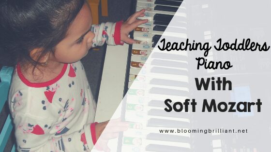 Teaching Toddlers Piano with Soft Mozart