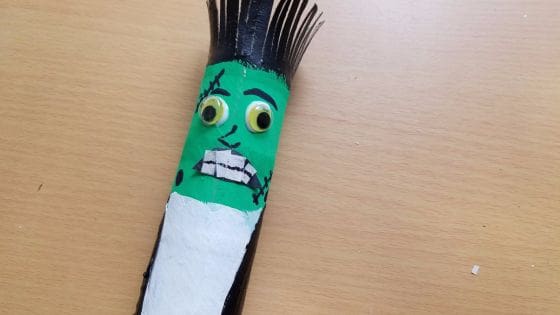 Creating Halloween Magic: The Adorable Frankenstein Craft for Kids